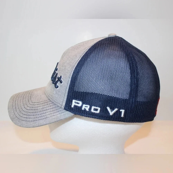 Titleist Men's FootJoy Pro V1 Tour Performance Golf Hat Size Small/Medium - Picture 2 of 10
